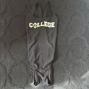 Classic Black One Piece Swimsuit‎
